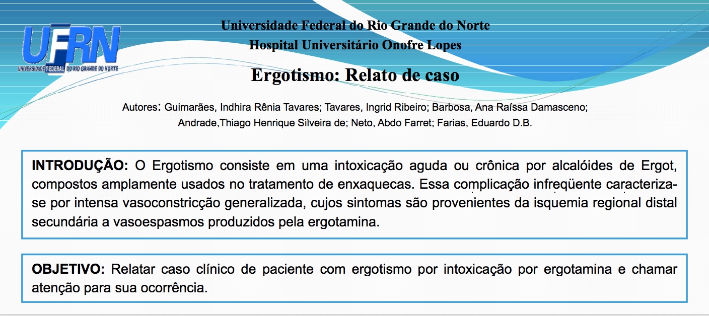 Isquemia por ergostimo