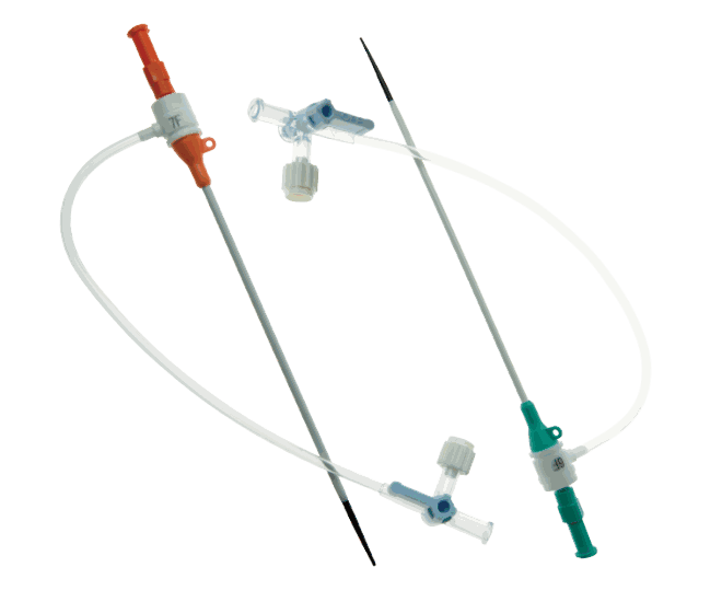 Introdutores para acesso vascular, com válvula e via lateral